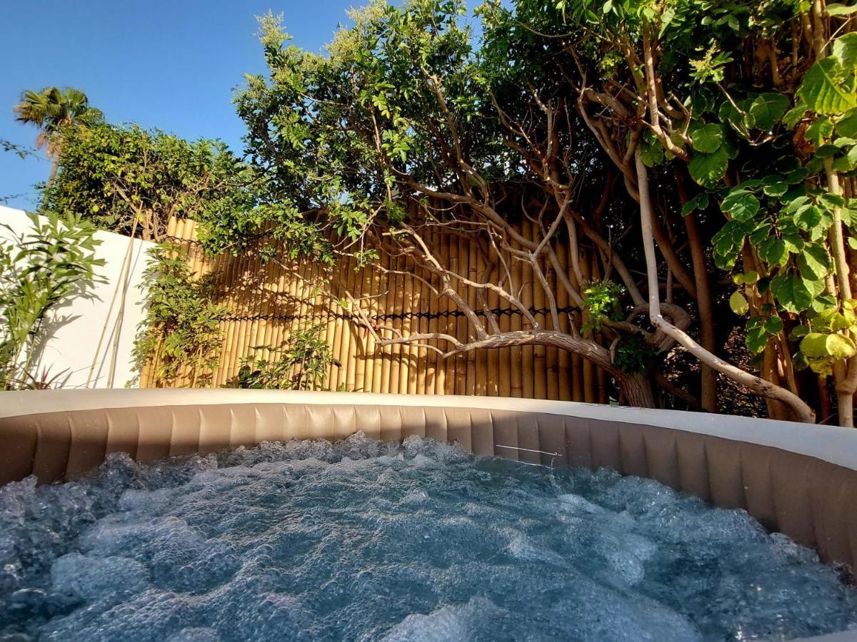 Bungalow De Diseno Hidromasajes Terraza Y Piscina. San Bartolomé Exterior foto